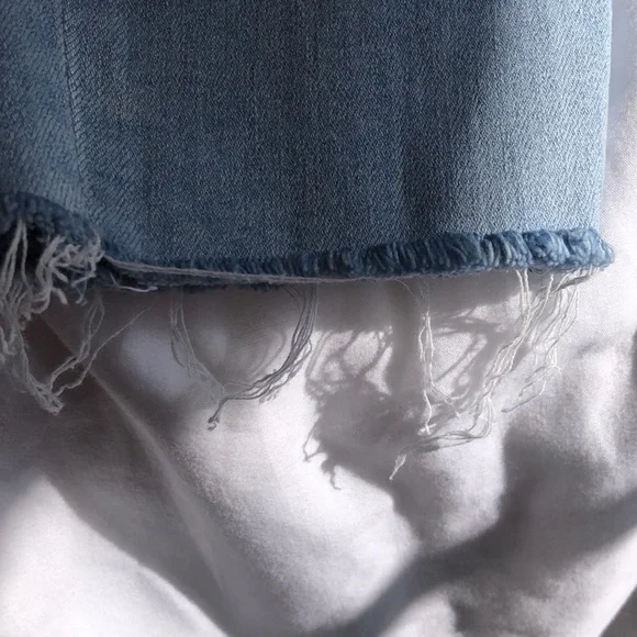 Agolde Sophie Raw Hem Mid Rise Ankle Crop - Picture 6 of 9